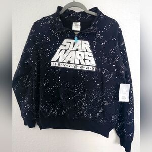 Disney Star Wars Black and Silver Sweatshirt